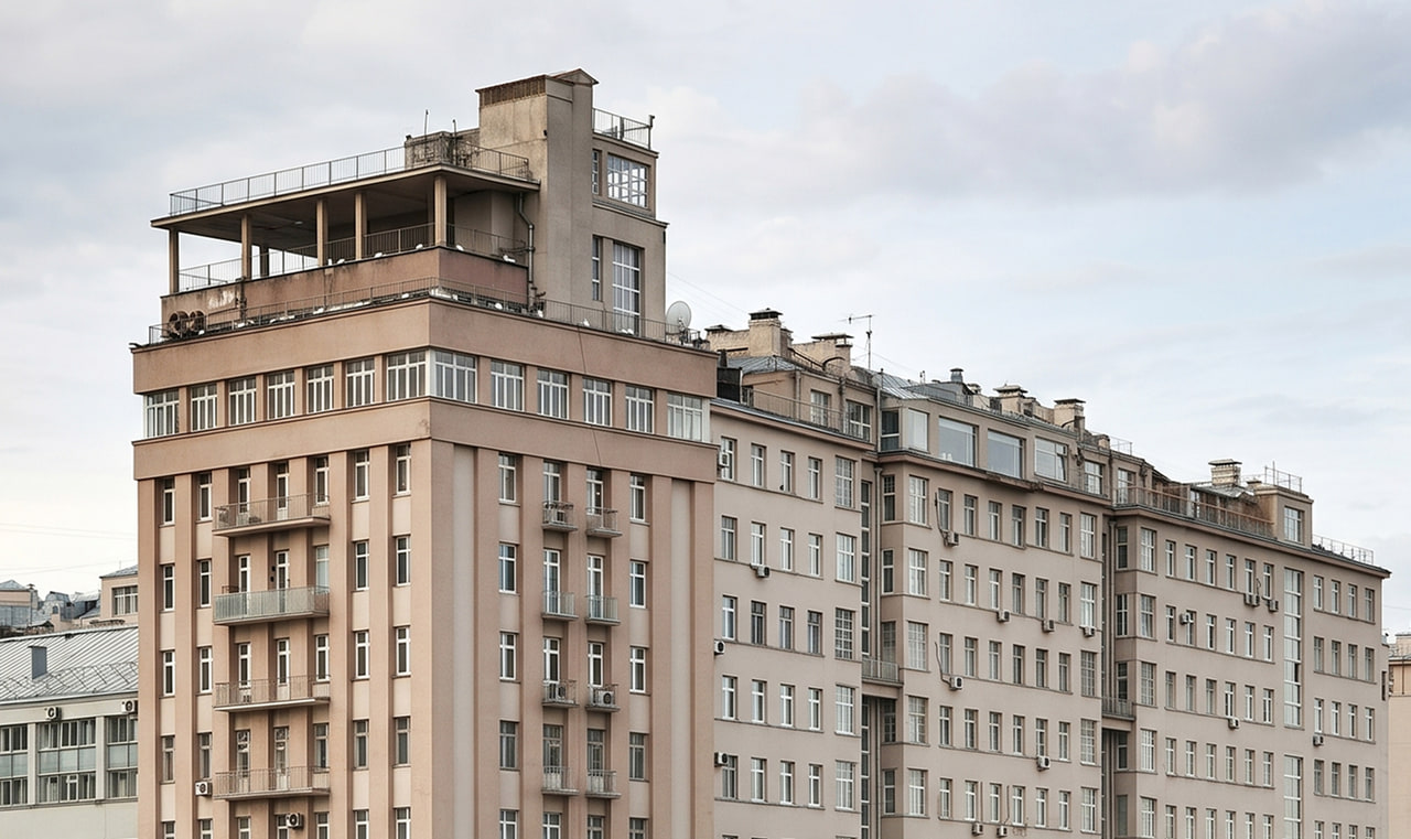 Дом на набережной — постконструктивизм Иофана, Москва
